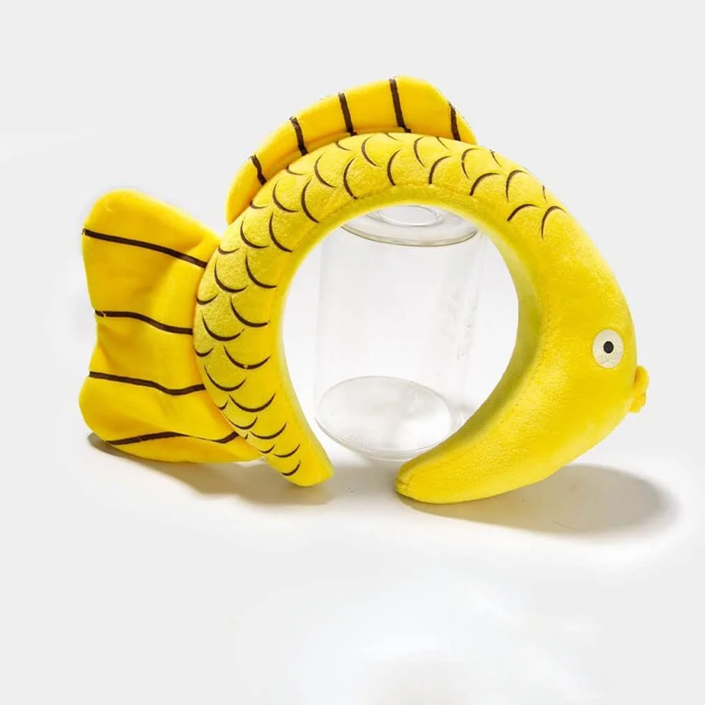 Обруч для волосся Жовта, фото №4