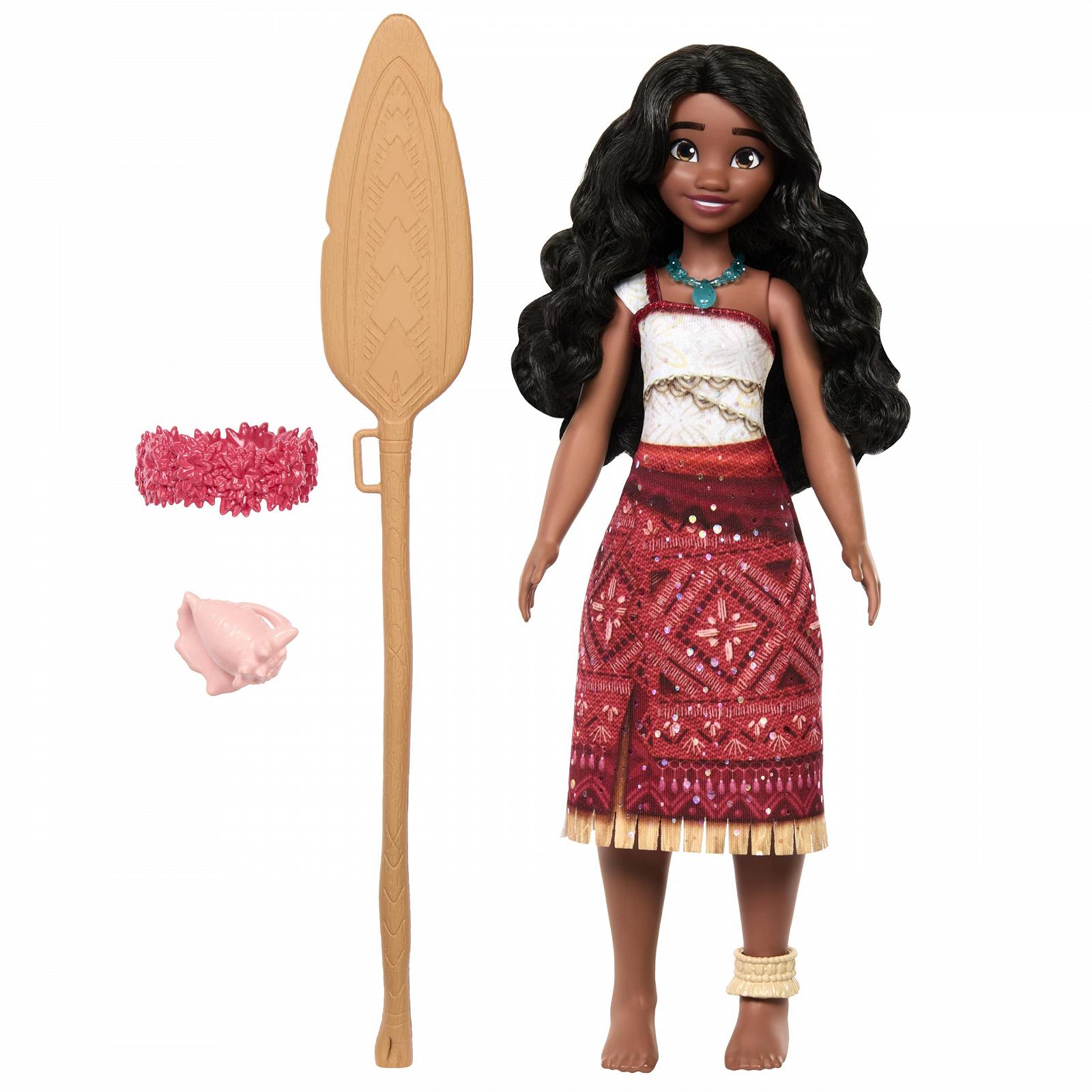 Лялька Mattel Disney Vaiana 2 Співоча З одягом та аксесуарами, Співає We're Back на 4 мовах JBT62, фото №5