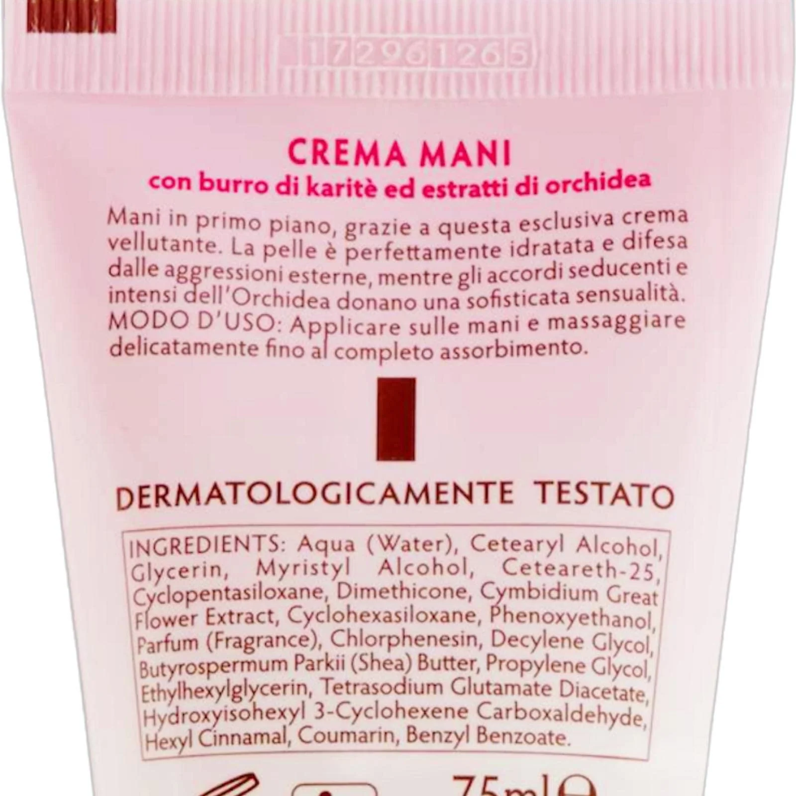 Крем для рук Garden Dei Sense Romantic Орхидея с маслом карите и экстрактами орхидеи, 40 мл, фото №3