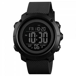 Часы наручные Skmei 1426 watch Black-Black ABS 1426BKBK - Фото 1