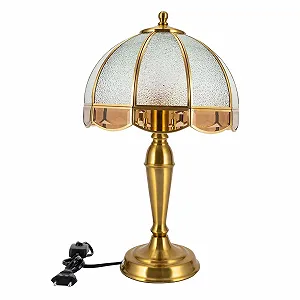 Настільна лампа Vintage Touch E27 Золотий 40 Вт 5-8 м² - Фото 1