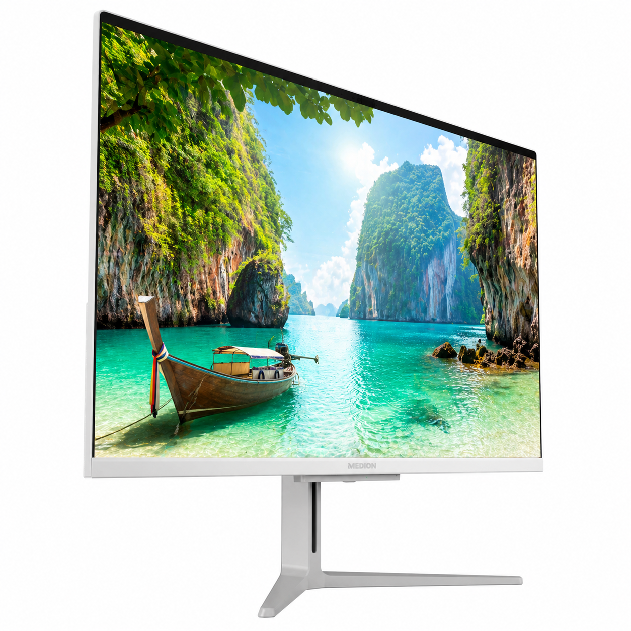 Моноблок 27" Medion (Lenovo Group) Akoya E27403 | Intel Core i7-1165G7 | IPS (1920x1080) FullHD | RAM 16 ГБ | SSD NVME 512 ГБ | Intel Iris Xe Graphics | Wi-Fi 5 | Bluetooth 5.0 | Тонкий корпус | Win11 (5203), фото №6