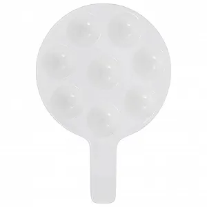 Форма для запікання равликів Керамічна велика кругла з ручками зносостійка - Фото 1