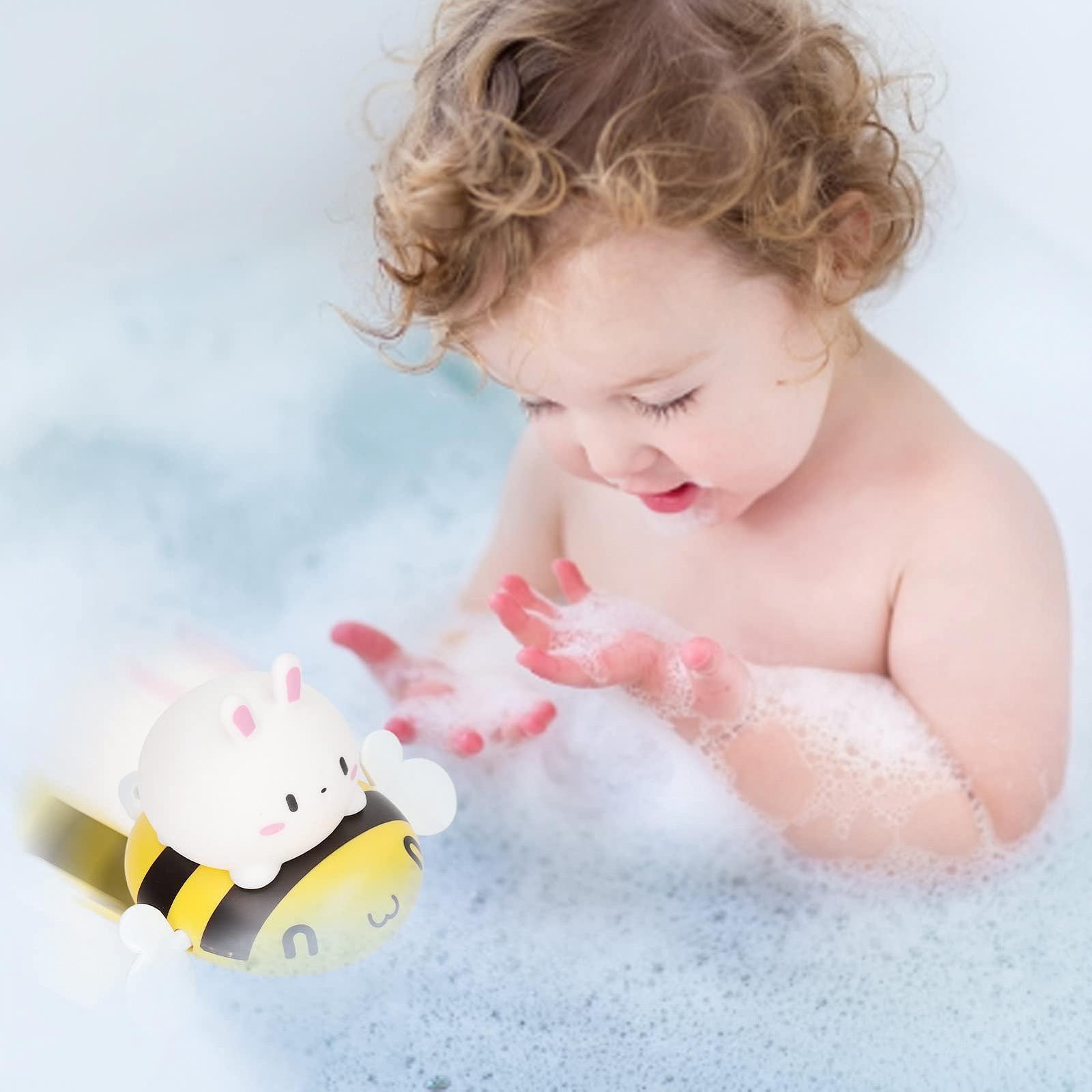 Іграшка для плавання Зайчик EMUKOEP для ванни, басейну, фото №4