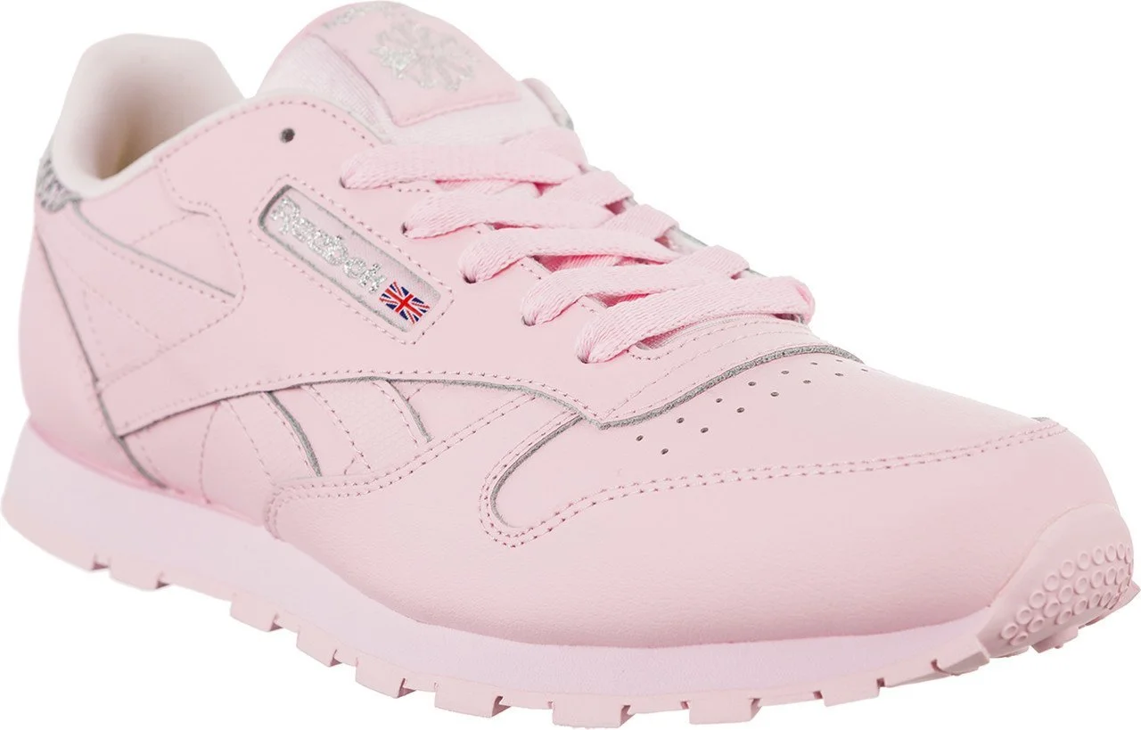 Кроссовки Reebok Classic Leather Metallic M228, dchen Розовый, фото №2