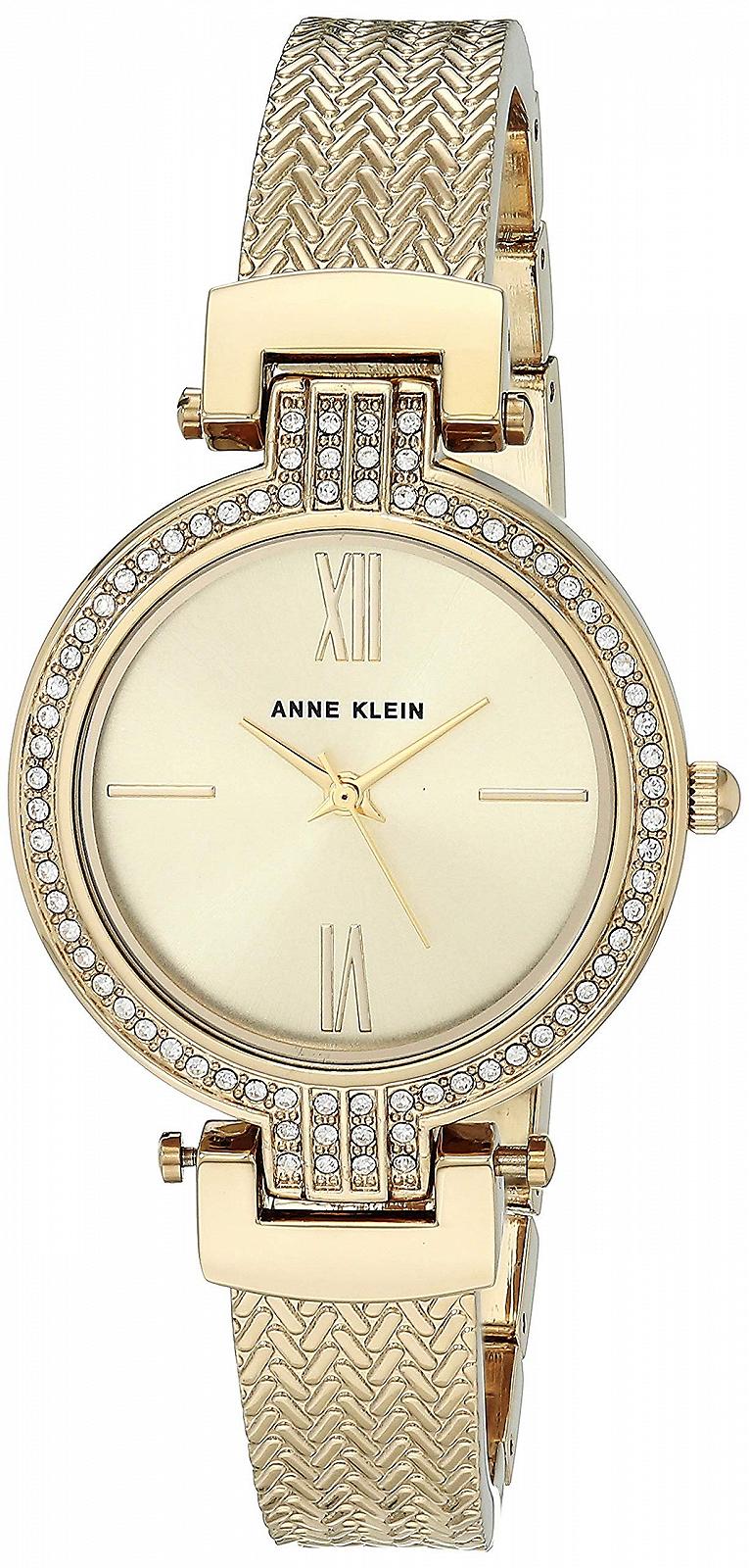 Женские часы-браслет с кристаллами Anne Klein, фото №3