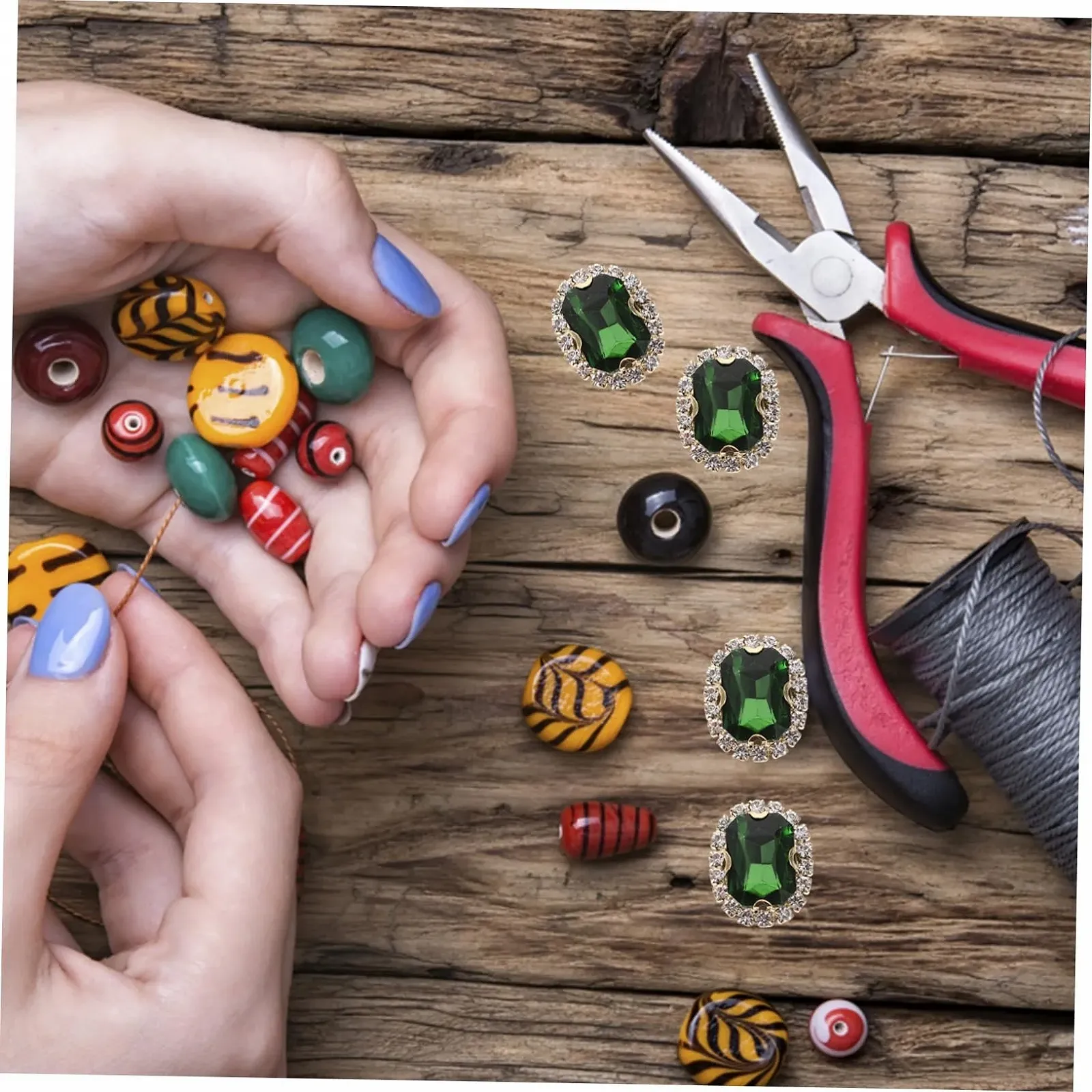 Стрази STOBOK 20 шт. Блискучі стрази для прикрас весільних суконь, сумок та виробів, фото №9