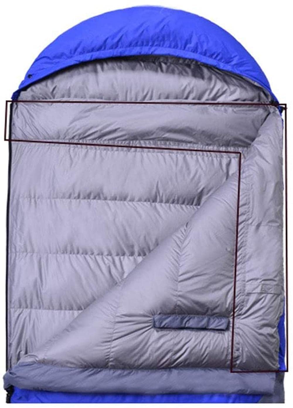 Спальный мешок MYVVKIA Down для взрослых можно соединить в двойной спальный мешок подходящий для 0-17 градусов, фото №2 Спальный мешок MYVVKIA Down для взрослых можно соединить в двойной спальный мешок подходящий для 0-17 градусов, фото №2