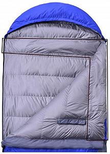 Спальний мішок MYVVKIA Down для дорослих можна поєднати в подвійний спальний мішок відповідний для 0-17 градусів synthetic.ua - Фото 1