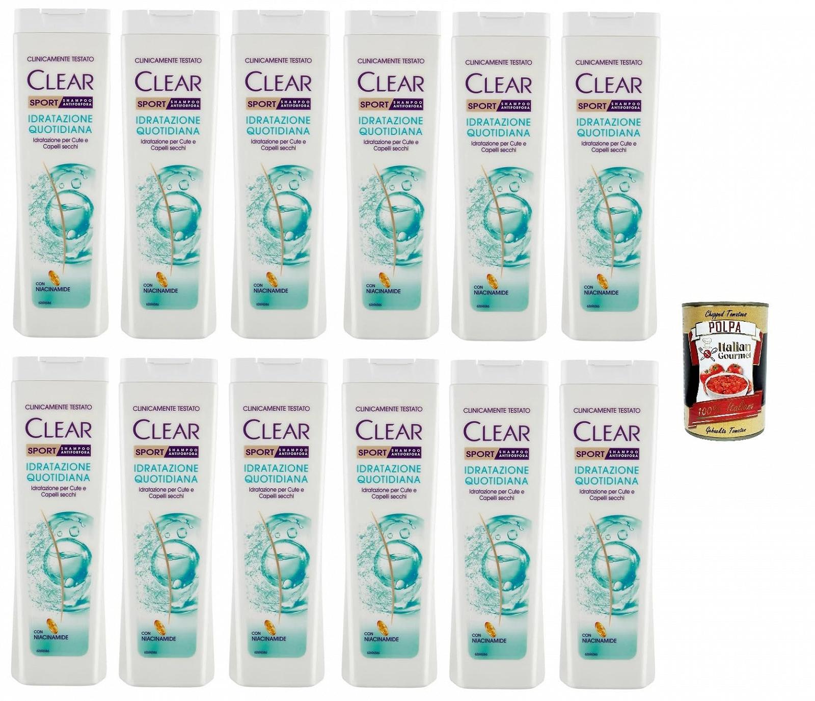 Шампунь Clear Sport зволожуючий для сухої шкіри голови та волосся, фото №1
