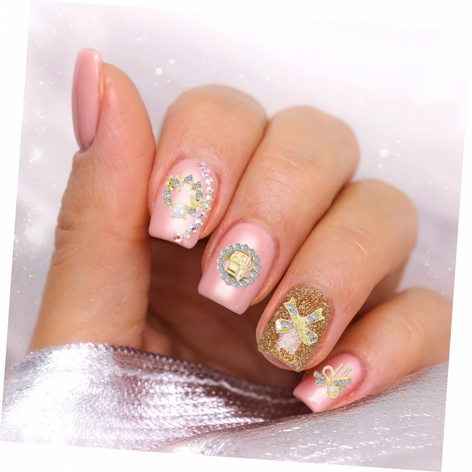 Украшения для ногтей Healvian 4 набора Декоративные украшения для маникюра 30 штук x 4, фото №3 Украшения для ногтей Healvian 4 набора Декоративные украшения для маникюра 30 штук x 4, фото №3