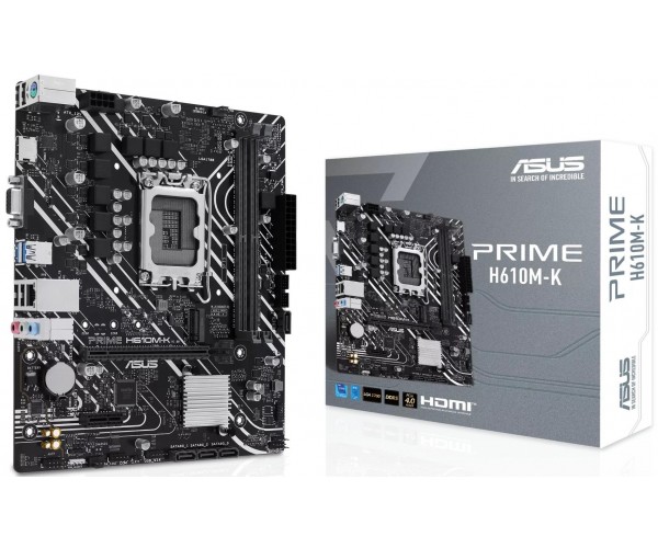 Материнська плата Asus Prime H610M-K Socket 1700, фото №1