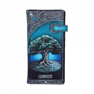 Кошелек Tree of Life Pagan Moon Embossed Nemesis Now B5174R0 Зеленый, 18.5 см - Фото 1