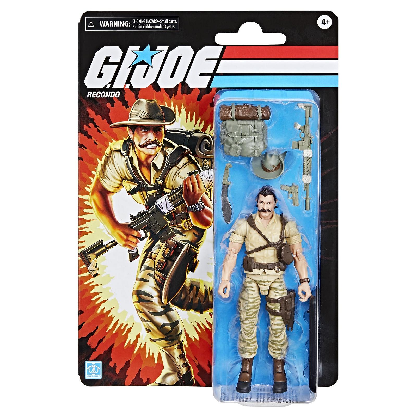 Фігурка Hasbro G.I. Joe Classified Series Retro Cardback Recondo 6 дюймів з 7 аксесуарами, фото №2