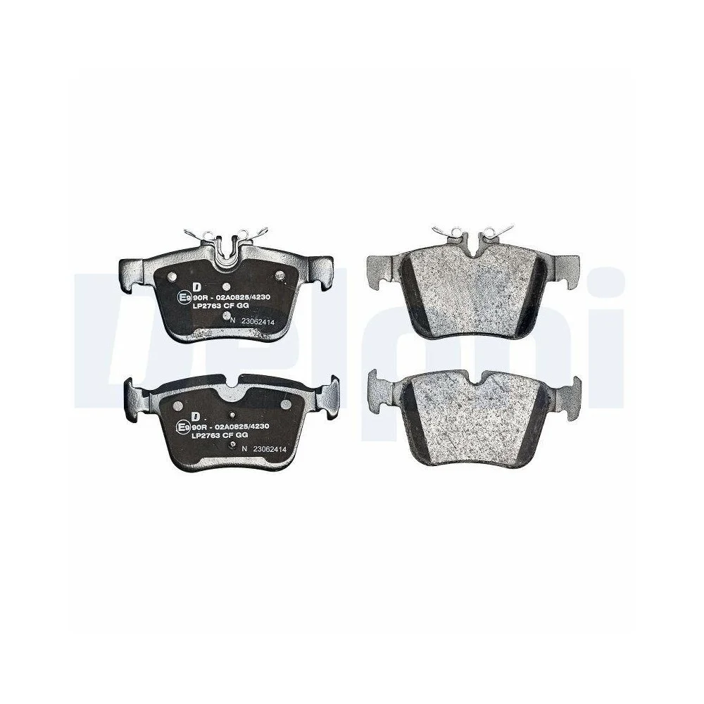 Комплект тормозных колодок, дисковый тормоз DELPHI LP2763 для MERCEDES-BENZ, задний мост, фото №1 Комплект тормозных колодок, дисковый тормоз DELPHI LP2763 для MERCEDES-BENZ, задний мост, фото №1