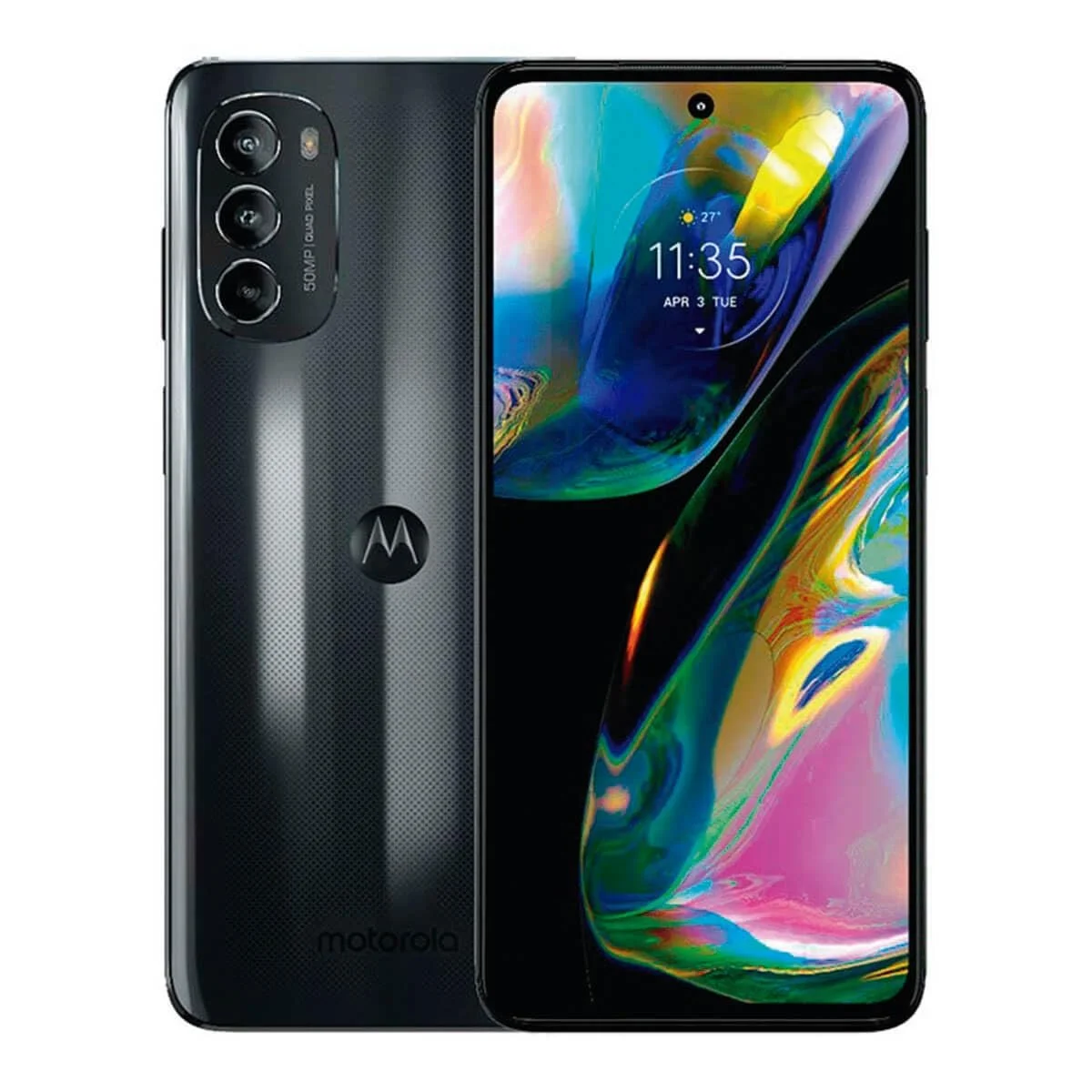 Смартфон Motorola Moto G82 5G 128 GB/6 GB RAM Dual SIM Meteorite Grey, фото №1