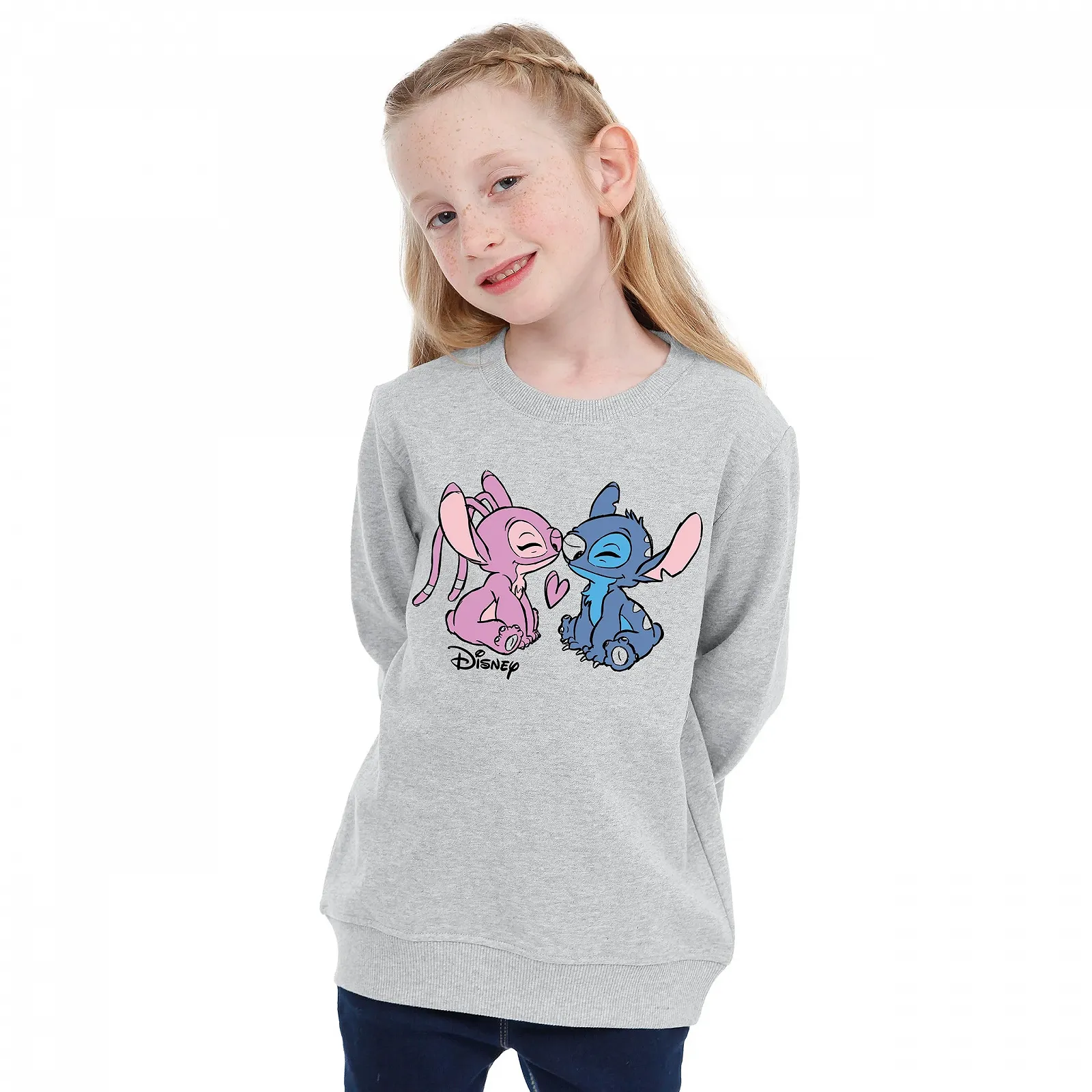 Худі Disney Stitch Lilo and Stitch, Пуловер, для дівчат, з капюшоном, Angel, фото №3