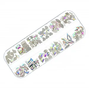 Стразы для ногтей Healeved, блестящие, для дизайна ногтей своими руками, долговечные украшения, шармы для творческого маникюра - Фото 1