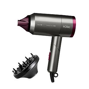 Фен Solac Hair & Go Ionic 180 Складной Ультралегкий 2000 Вт 1800 Вт Ионный 2 скорости 2 температуры Серый - Фото 1