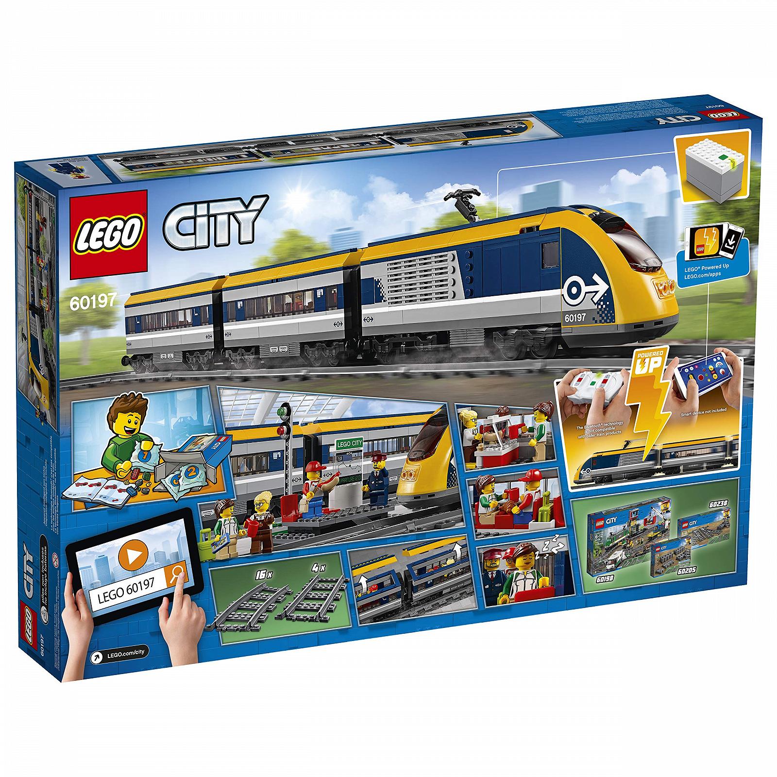 Конструктор LEGO City 60197 Поезд (677 элементов), фото №9