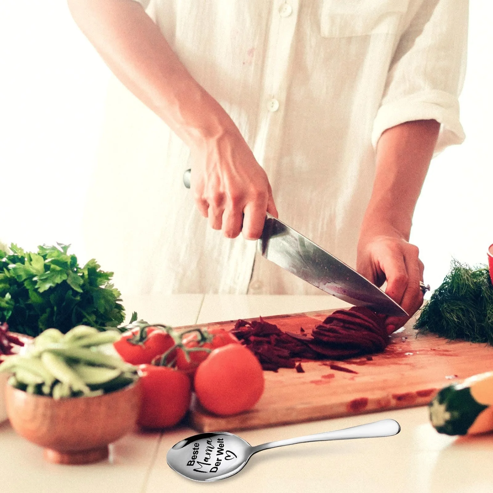 Ложка з гравіюванням Gifts for Mum Dad, 2 шт. Персоналізована, фото №3