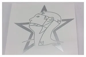 Наклейка Grey's Anatomy Sisters of Mercy Head & Star 10 x 10 см Срібляста - Фото 1