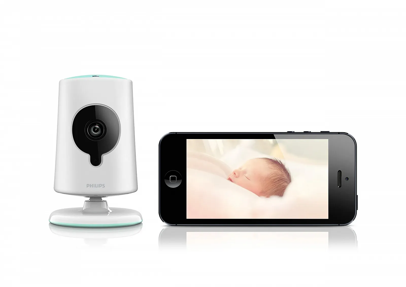 Бездротова HD відеоняня Philips In.Sight B120S/10 2x Zoom Біла, фото №5