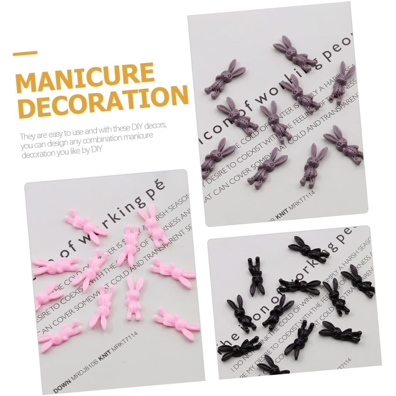 Кролик WOONEKY 2Планета, 3D, Кролик, смола, фото №3