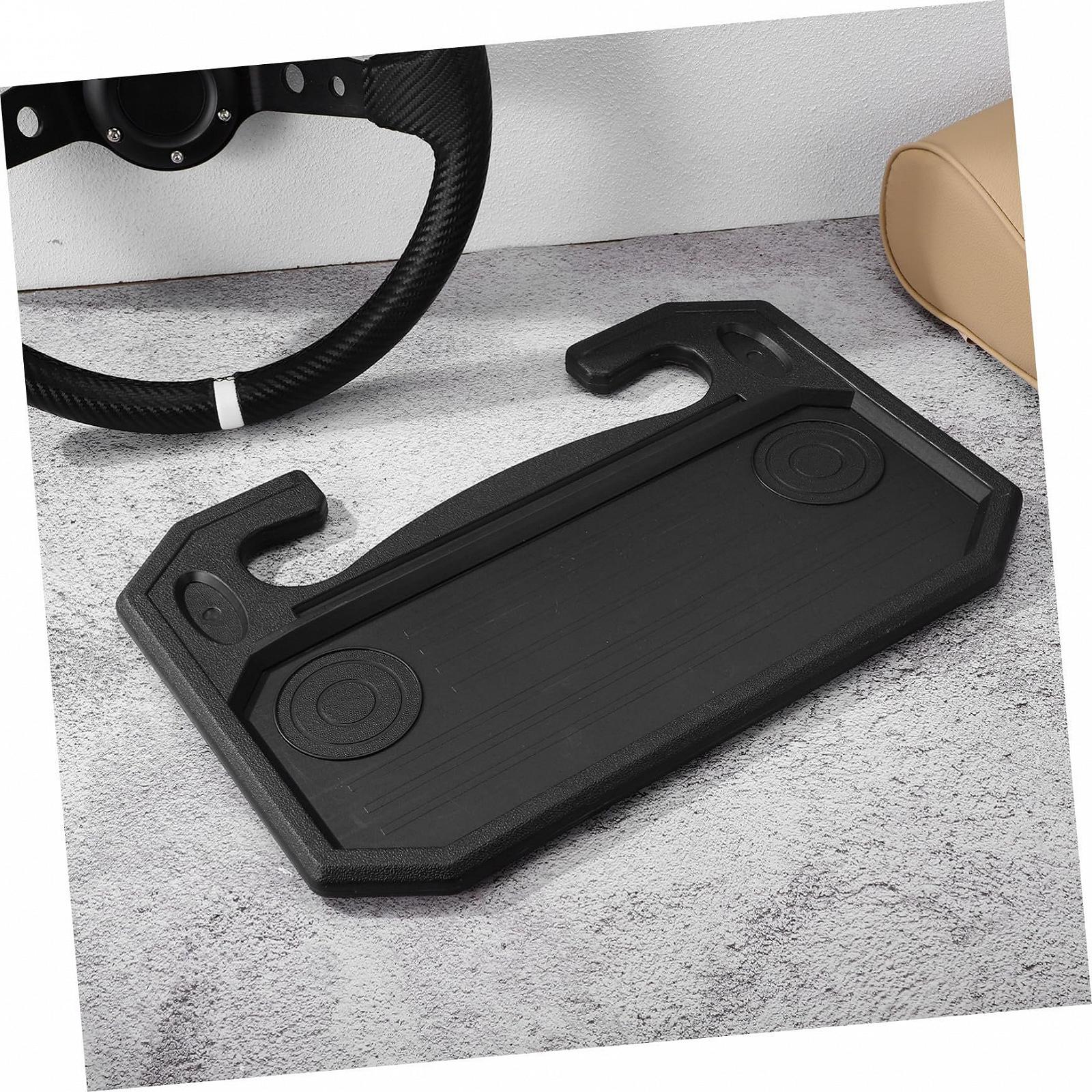 Автомобильный столик на руль с подставкой для чашки и слотом для ручки, стабильный и нескользящий, универсальный для легковых и грузовых автомобилей, компактный портативный автомобильный столик для работы и еды, фото №9 Автомобильный столик на руль с подставкой для чашки и слотом для ручки, стабильный и нескользящий, универсальный для легковых и грузовых автомобилей, компактный портативный автомобильный столик для работы и еды, фото №9