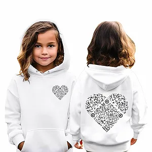 Худі Ugly Christmas Sweater дитячий Різдвяний з QR-кодом для дітей - Фото 1