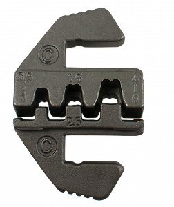 Прес-губки SW-STAHL 42585L-C для неізольованих кабельних наконечників 0,5-6,0 мм² - Фото 1