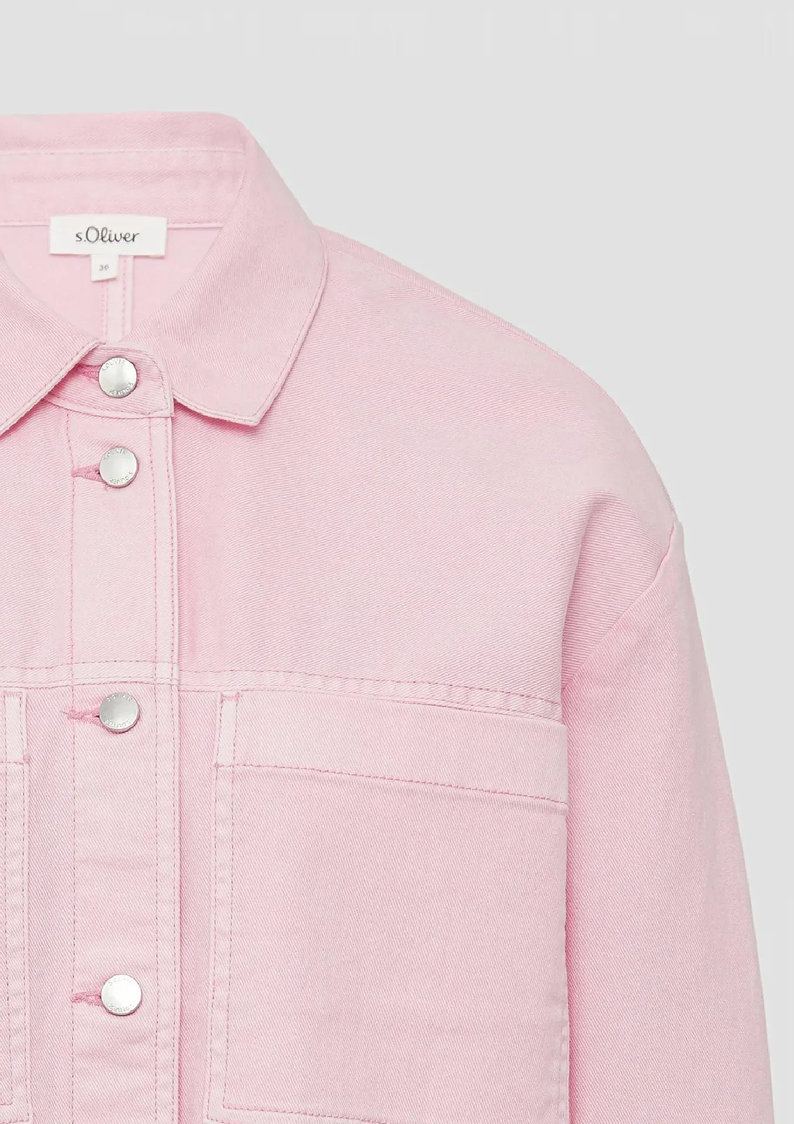 Сорочка-піджак s.Oliver Casual з твілу вільного крою, фото №4 Сорочка-піджак s.Oliver Casual з твілу вільного крою, фото №4
