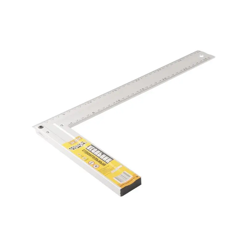 Угольник строительный MASTERTOOL 350 мм AL-AL 30-2350, фото №1