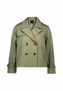 Тренч zero Женский Двубортный с отложным воротником - Фото 1