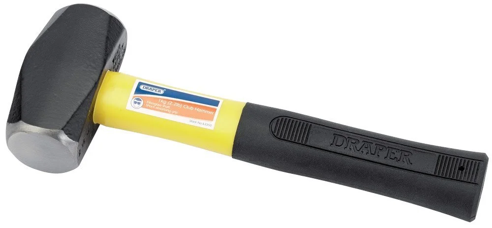 Кувалда Draper 63350 1 кг фібергласова рукоятка, фото №1