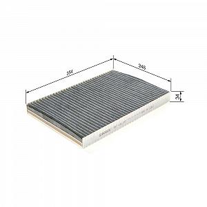 Фильтр салона BOSCH 1 987 432 337 для CITROËN MERCEDES-BENZ PEUGEOT - Фото 1