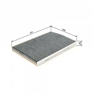 Фільтр салону BOSCH 1 987 432 337 для CITROËN MERCEDES-BENZ PEUGEOT - Фото 1