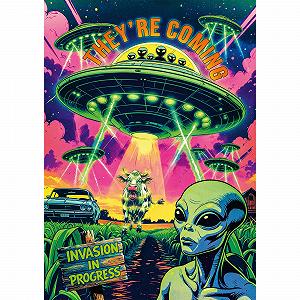 Пазл Trefl Premium Plus Quality Hall of Horror UFO 1000 деталей synthetic.ua - Фото 1