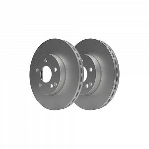 Гальмівний диск ATE 24.0128-0176.1 для MERCEDES-BENZ передня вісь synthetic.ua - Фото 1