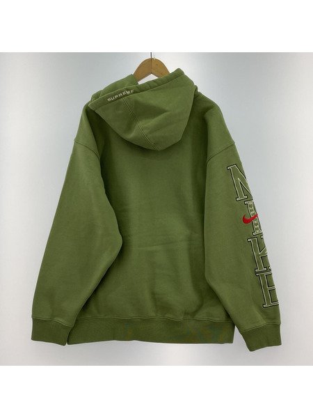 Худі Supreme Nike Hooded Sweatshirt Olive M, фото №2