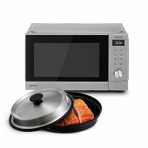 Мікрохвильова піч із грилем Panasonic NN-GD39QSEPG Steam+ Pot 29L 1000W Silver & Stainless Steel - Фото 1