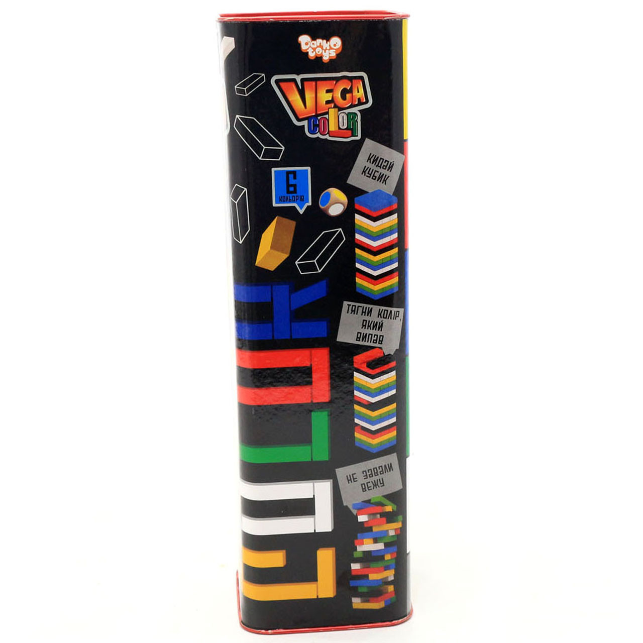 Настільна гра вега вега за кольорами Версія гри Дженга Дженга GVC-01U, фото №3