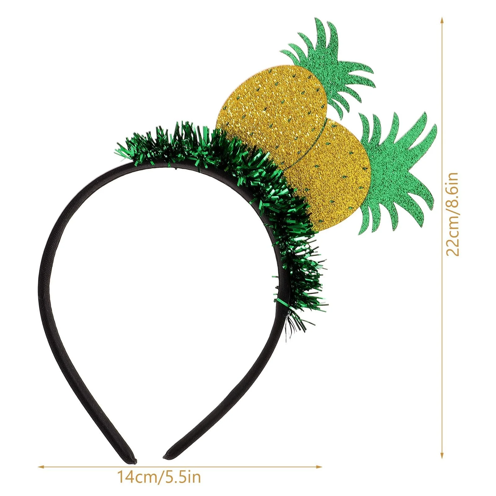 Обруч на голову Дитяча FRCOLOR Ананас, 4 шт, фото №3