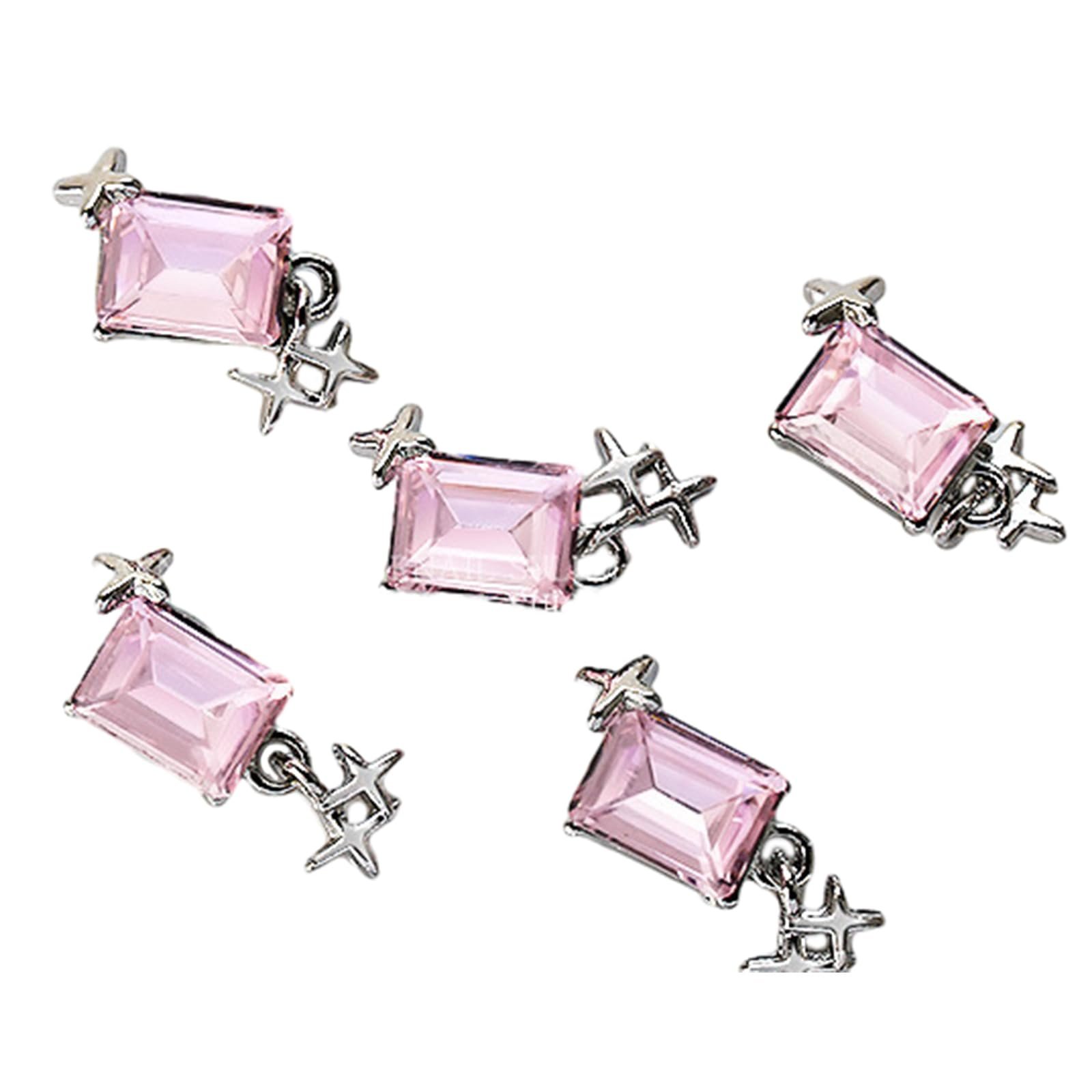 Прямоугольные украшения для ногтей, фото №1