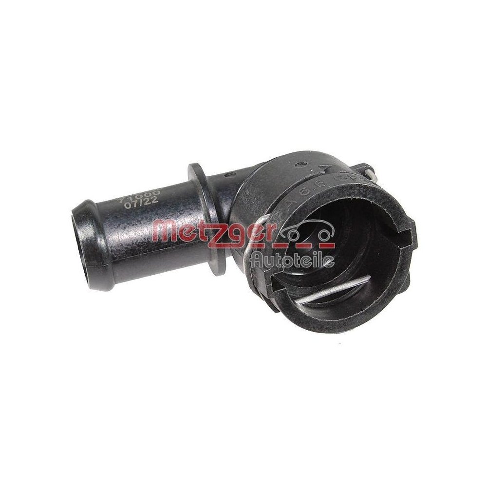 Патрубок лінії охолоджувальної рідини METZGER AUTOTEILE 4010138 для AUDI SEAT VW, фото №1