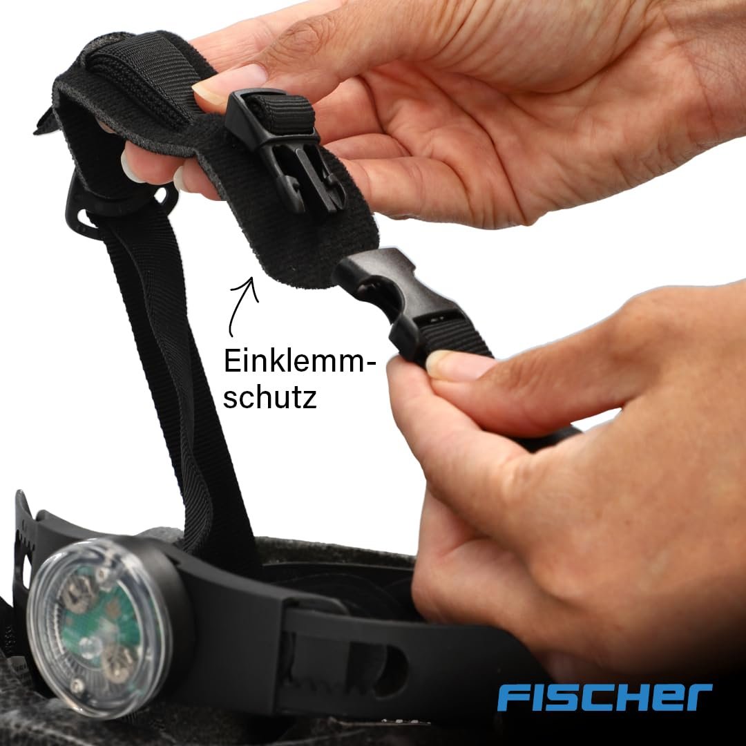 Шлем Fischer City Urban, размер S/M или L/XL, с подсветкой, разные цвета, фото №7