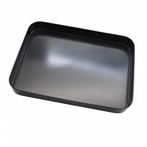 Форма для випікання квадратна 10 дюймів Вуглецева сталь Антипригарна Чорна - Фото 1