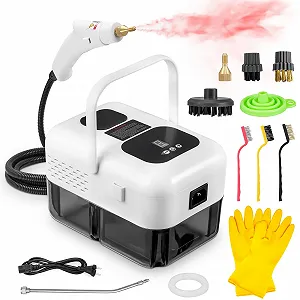 Пароочисник 2500 W 3 щітки 1200 ml 9 рівнів потужності портативний - Фото 1