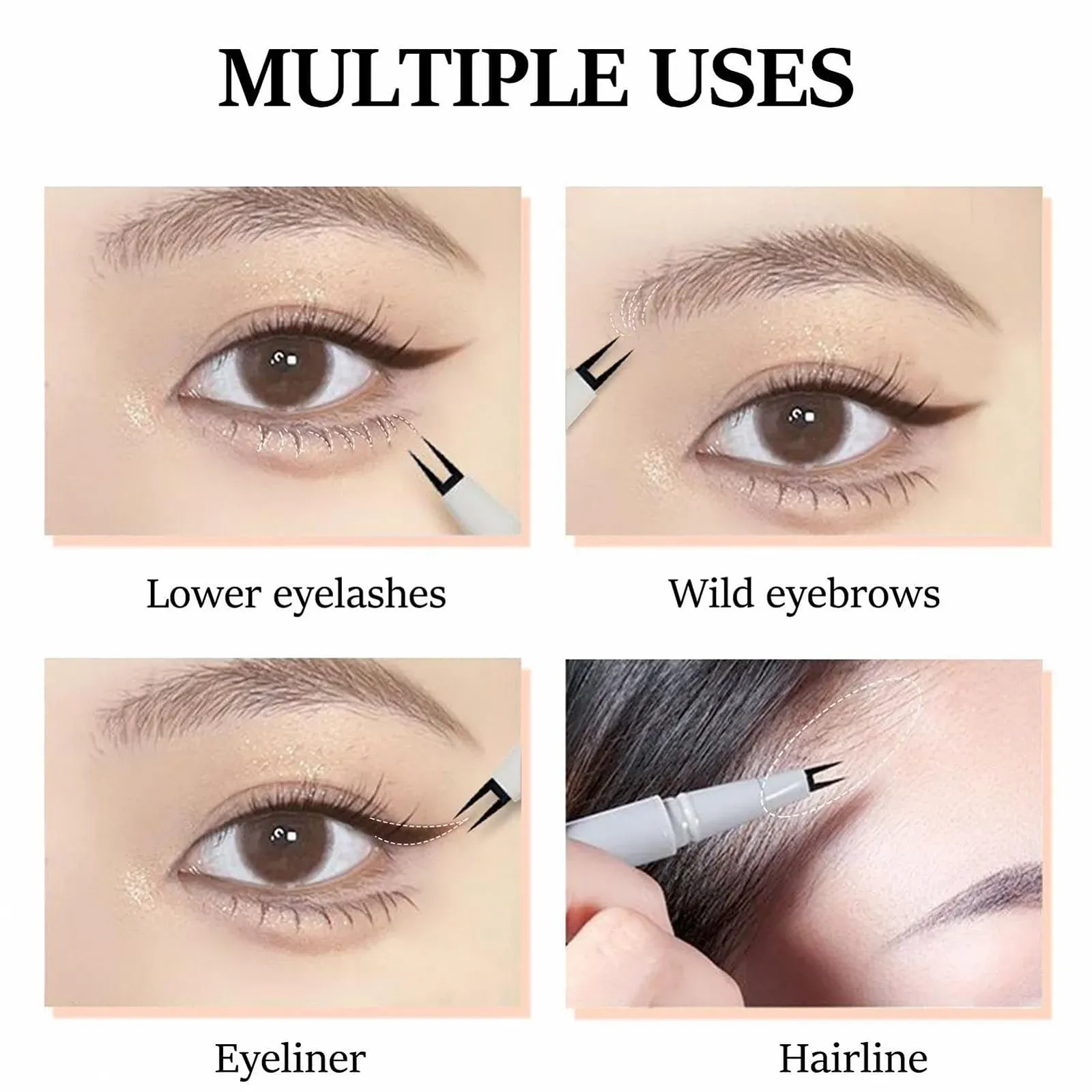 Підводка для вій Без бренду Чорний/Коричневий, фото №3