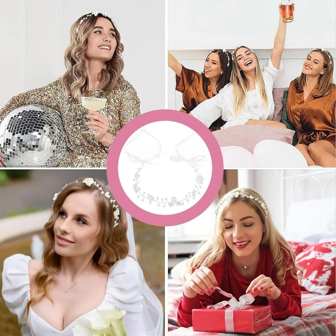 Венок для волос Цветок, фото №6